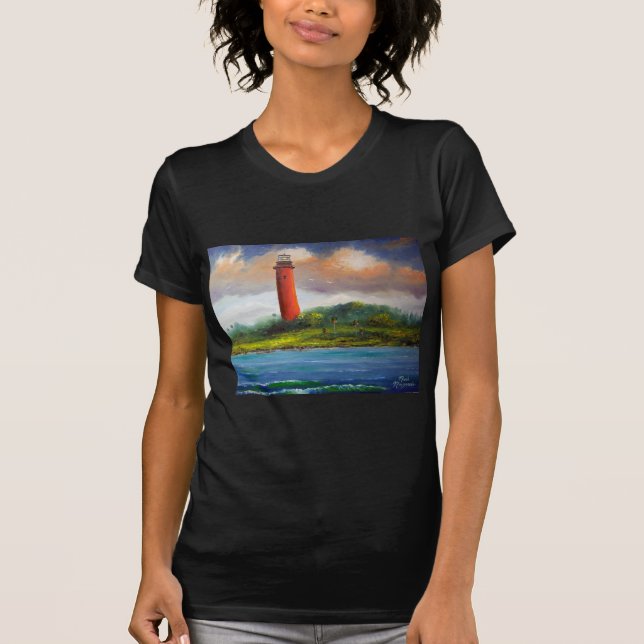 Jupiter Florida Lighthouse T-Shirt (Front)