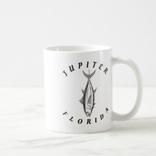Jupiter Florida Saltwater Beach Fishing Vacation Coffee Mug