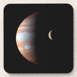 Jupiter Gas Giant Planet & Io Galilean Moon Coaster