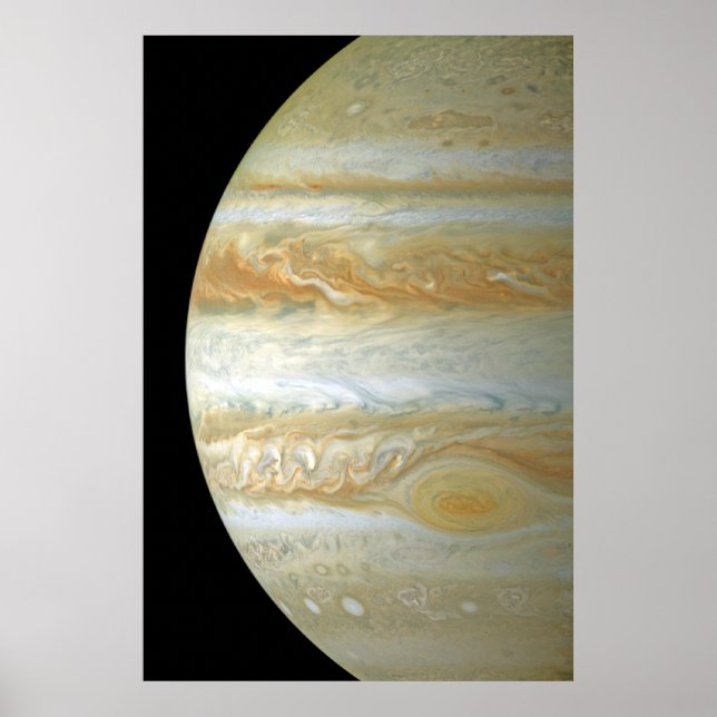 Jupiter Hemisphere Poster (Front)