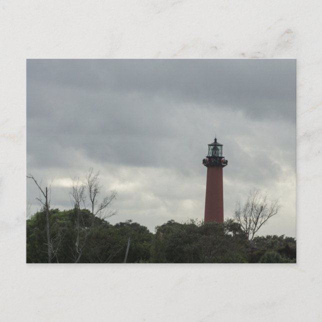 Jupiter Inlet Light, Florida Postcard (Front)