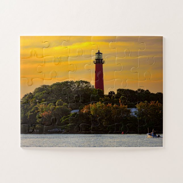 Jupiter Inlet Lighthouse Jigsaw Puzzle (Horizontal)