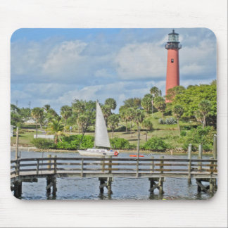 Jupiter Inlet Lighthouse Mouse Pad