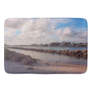 Jupiter Inlet, Winter Afternoon Bath Mat