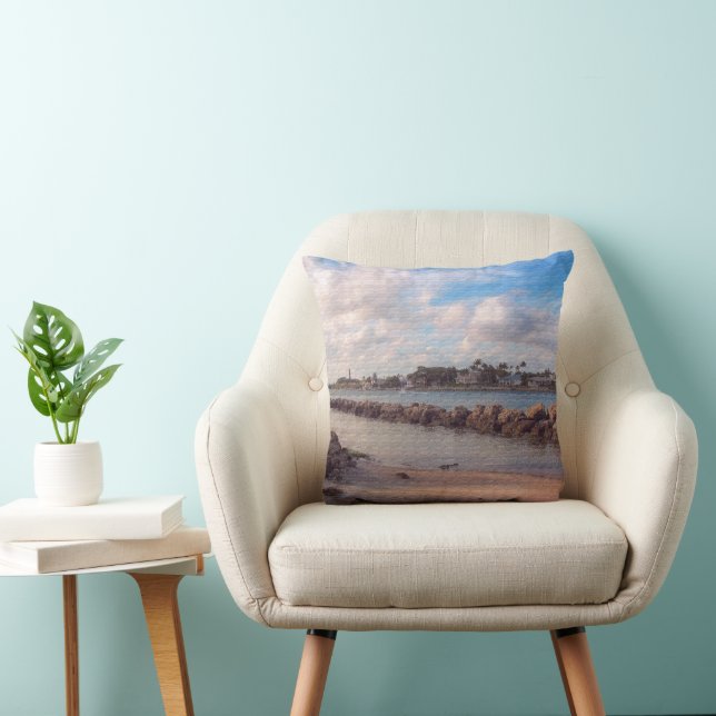 Jupiter Inlet, Winter Afternoon Cushion (Chair)