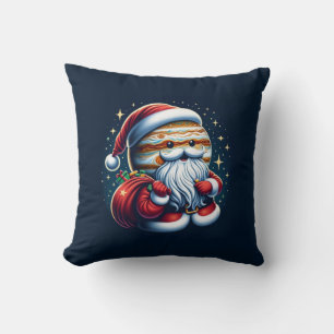 Jupiter Jolly Old St. Nick Santa Claus Astrology Cushion