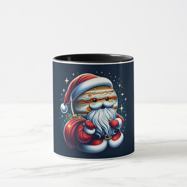 Jupiter Jolly Old St. Nick Santa Claus Astrology Mug (Center)