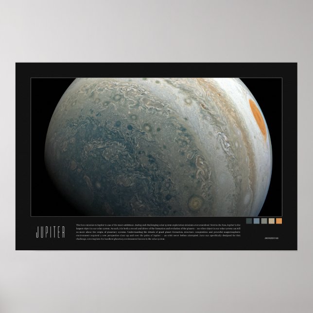 Jupiter (Juno Mission) Poster (Front)