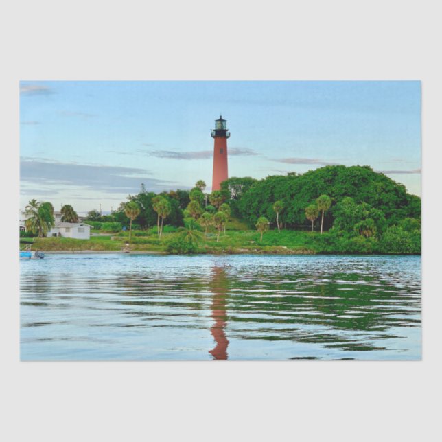 Jupiter Lighthouse Favour Tissue Paper (Front)