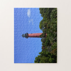 Jupiter Lighthouse in Jupiter Florida  Jigsaw Puzzle