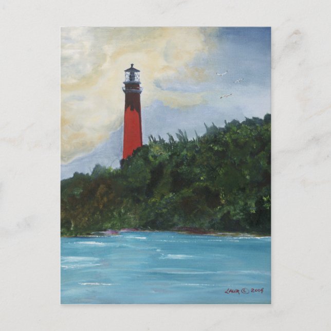 Jupiter Lighthouse Postcard (Front)