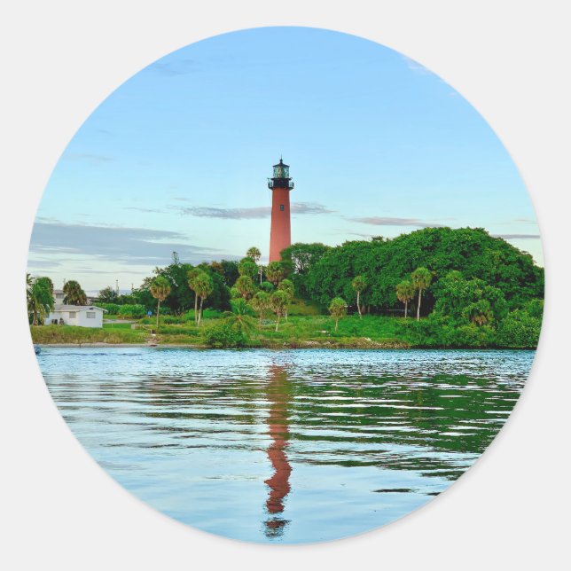 Jupiter Lighthouse Sticker (Front)