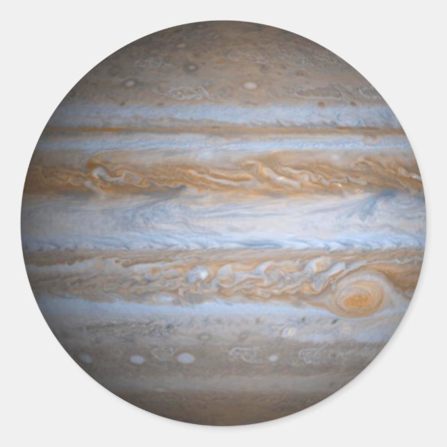 Jupiter - Multiple Products Classic Round Sticker (Front)