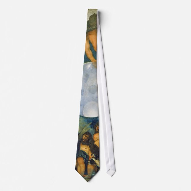 Jupiter Neptune and Pluto by Caravaggio in 1597 Tie (Front)