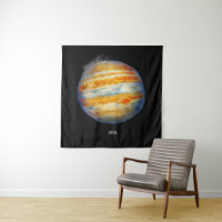 Jupiter Planet Artwork – Cosmic Space Illustration