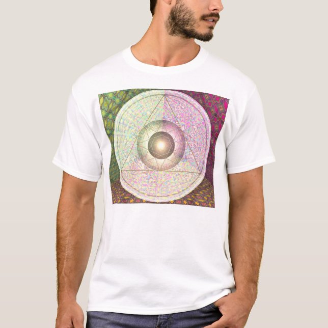 Jupiter, Saturn And Uranus Per Martineau T-Shirt (Front)