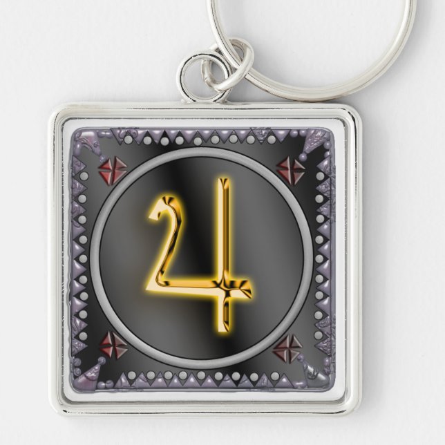 jupiter sigil key ring (Front)