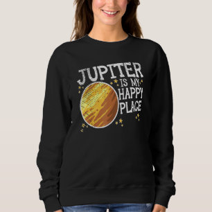 Jupiter Solar Space Travel Galaxy Astronomy Planet Sweatshirt