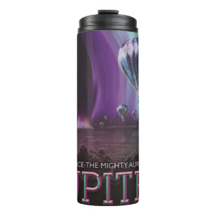 Jupiter Travel by Hot Air Balloon Bighty Auroras Thermal Tumbler