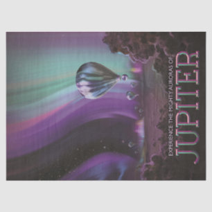 Jupiter Travel by Hot Air Balloon Bighty Auroras Tissue Paper