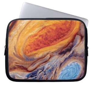 Jupiter's Great Red Spot - NASA Voyager Photo Laptop Sleeve