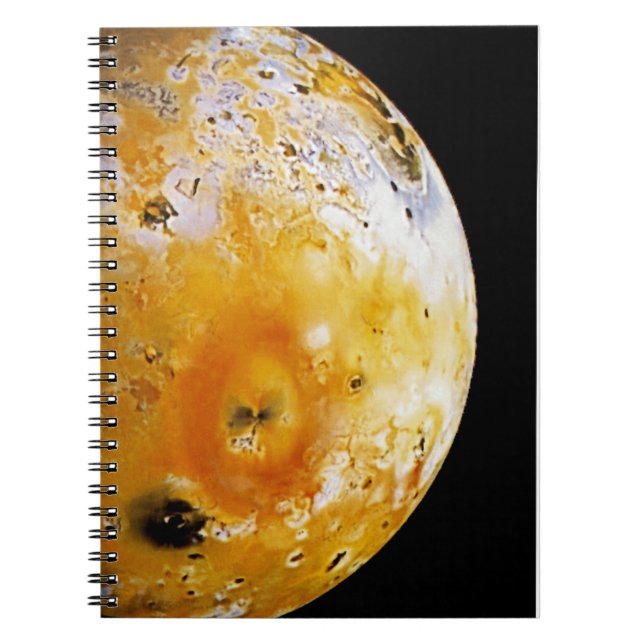 Jupiter's Moon Io Notebook (Front)