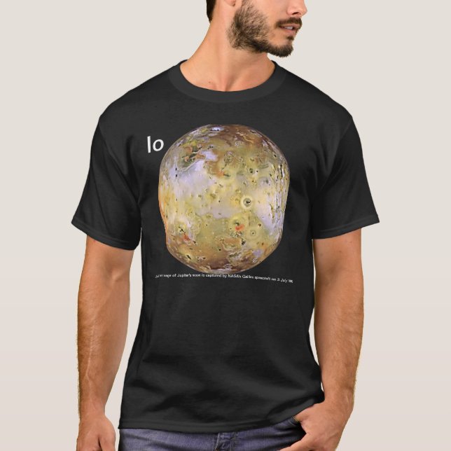 Jupiter's moon Io T-Shirt (Front)