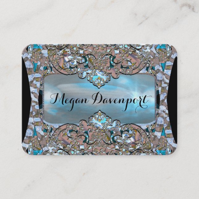 Juppenstrobe Elegant Professional Business Card (Front)