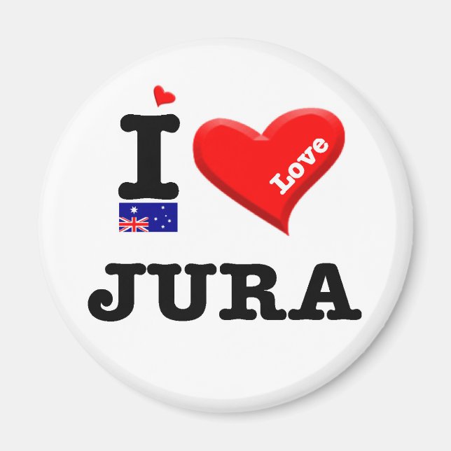 JURA - I Love Magnet (Front)