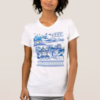Jurassic blu willowt-Shirt
