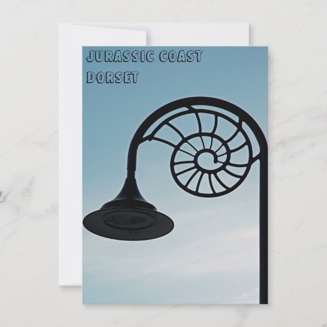 Jurassic Coast card (Front)