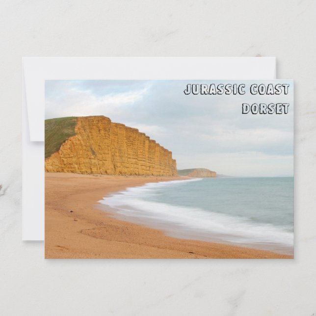 Jurassic Coast, Dorset card (Front)