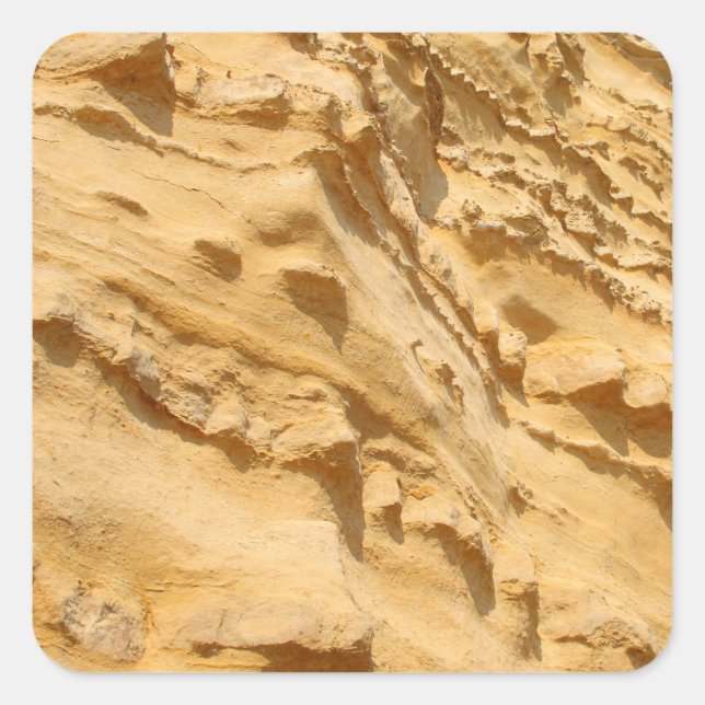 Jurassic Coast, Dorset cliffs Square Sticker (Front)