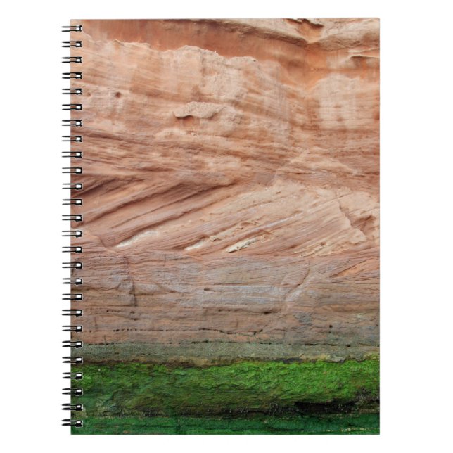 Jurassic Coast red rocks, Devon, England Notebook (Front)