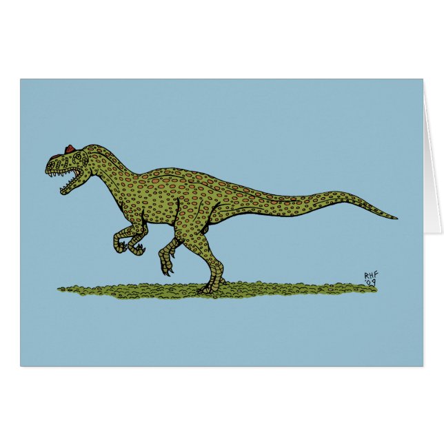 Jurassic Dinosaur Allosaurus (Front Horizontal)