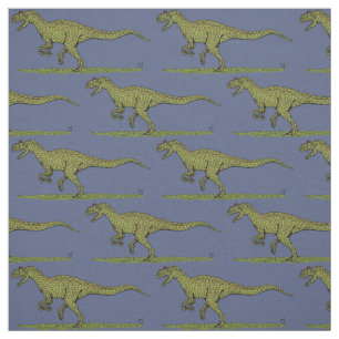 Jurassic Dinosaur Allosaurus Fabric