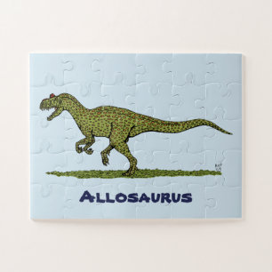 Jurassic Dinosaur Allosaurus Jigsaw Puzzle