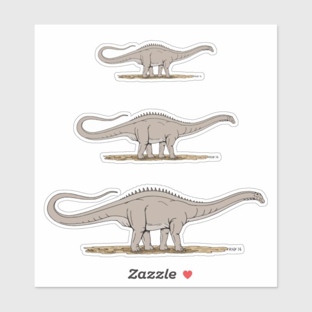 Jurassic Dinosaur Apatosaurus (Sheet)