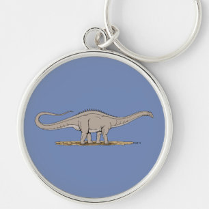 Jurassic Dinosaur Apatosaurus Key Ring