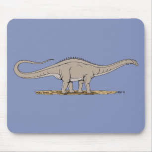 Jurassic Dinosaur Apatosaurus Mouse Pad