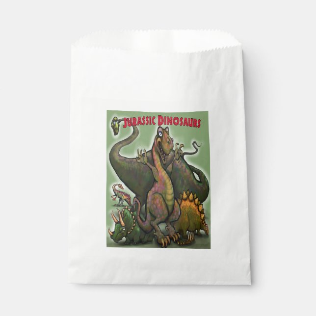 Jurassic Dinosaurs Favour Bag (Front)