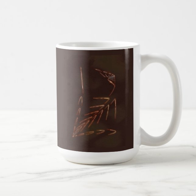 Jurassic Fossil Coffee Mug (Right)
