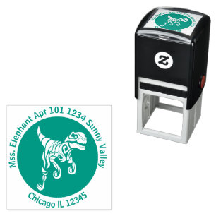 Jurassic Ghost Raptor Self-inking Stamp
