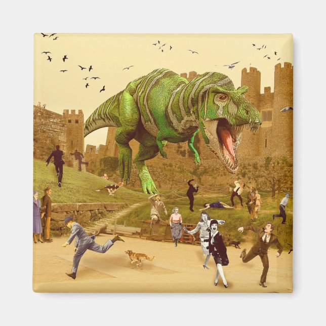 Jurassic Incident in Obidos Magnet (Front)