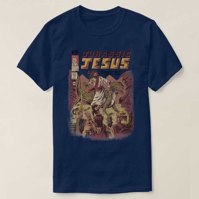 JURASSIC JESUS  T-Shirt (Design Front)