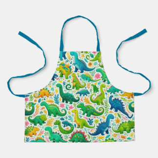 Jurassic Joy Kids' Apron