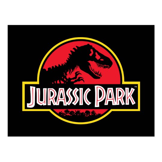 Jurassic Park Logo Postcard Zazzle Com Au