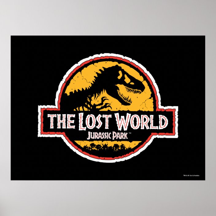 Jurassic Park The Lost World Logo Poster | Zazzle.com.au