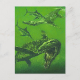 Jurassic Pliosaur Postcard