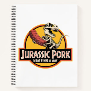 Jurassic Pork – Kultiges Notizbuch für Grillfans Notebook